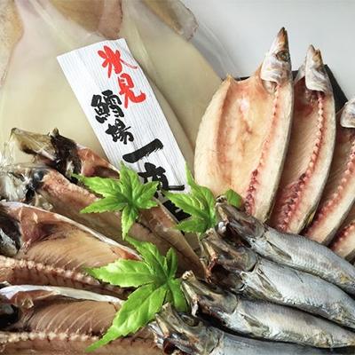 ふるさと納税 氷見市 【鱈場特選】きときと魚一夜干し!氷見産4種詰合せ《鯵・かます・鰯・するめ》 |  | 02