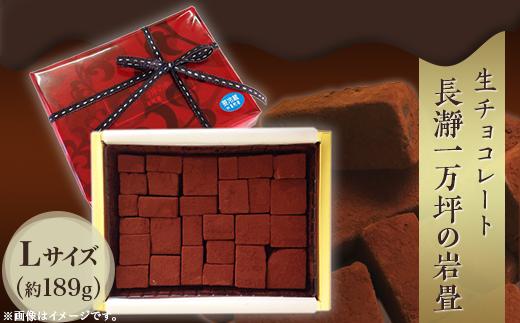 
生チョコレート「長瀞一万坪の岩畳」Lサイズ（約１８９g）
