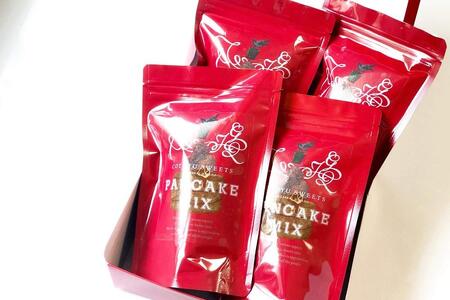 【AB987】全粒粉小麦のもちもちパンケーキミックス 200g×4袋 セット / firando
