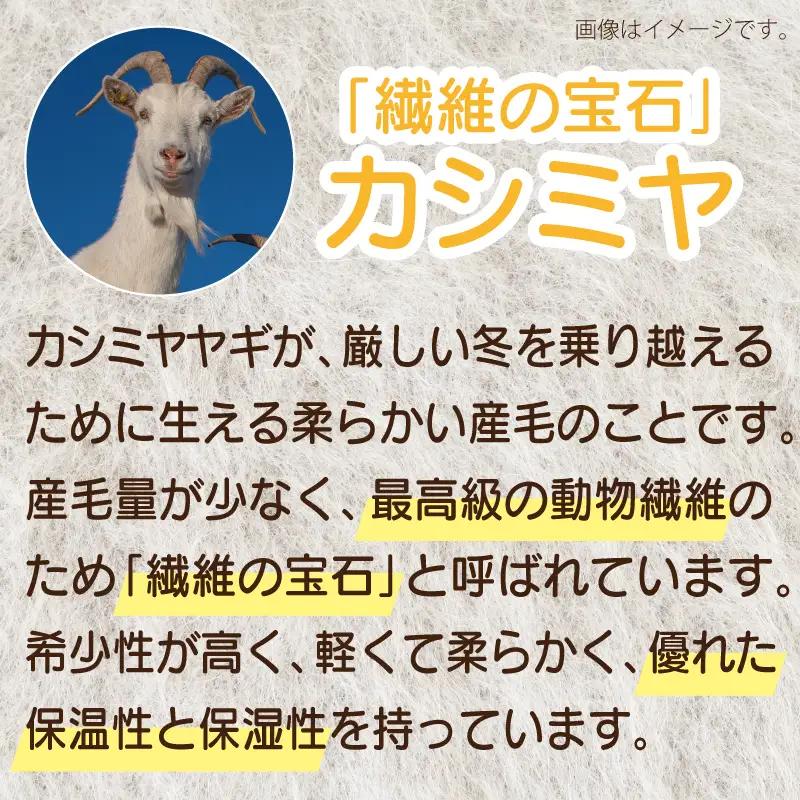 【Cadena Cashmere】キッズニット帽（ベージュ）