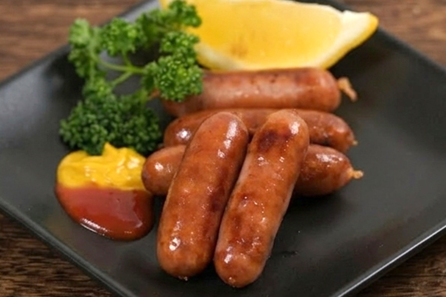ババリアウインナー6cm 900g（300g×3P） 沖縄県 浦添市 肉 豚肉 豚 食品 ババリア ウインナー ソーセージ 人気 ギフト BBQ BS48