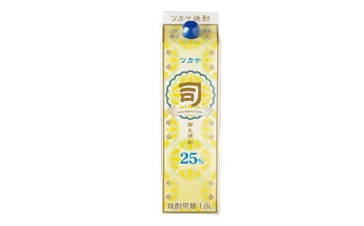 
                  【25119】甲類焼酎　司25°　1.8Lパック×6本
                