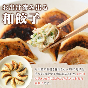 ＼テレビで紹介されました！／お出汁滲み出る和餃子(計48個・12個入り×4袋) 餃子 生餃子 ギョウザ ぎょうざ ギョーザ セット 詰め合わせ おかず お惣菜 冷凍 和風 水餃子【餃子のはま田】akn