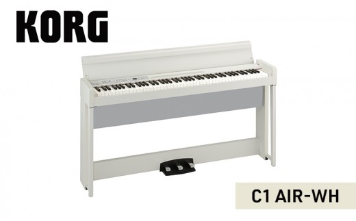
                  [№5334-0724]KORG C1 AIR-WH　ピアノ 電子ピアノ デジタルピアノ 電子楽器 日本製 RH3鍵盤 Bluetooth対応 88鍵盤 ホワイト
                