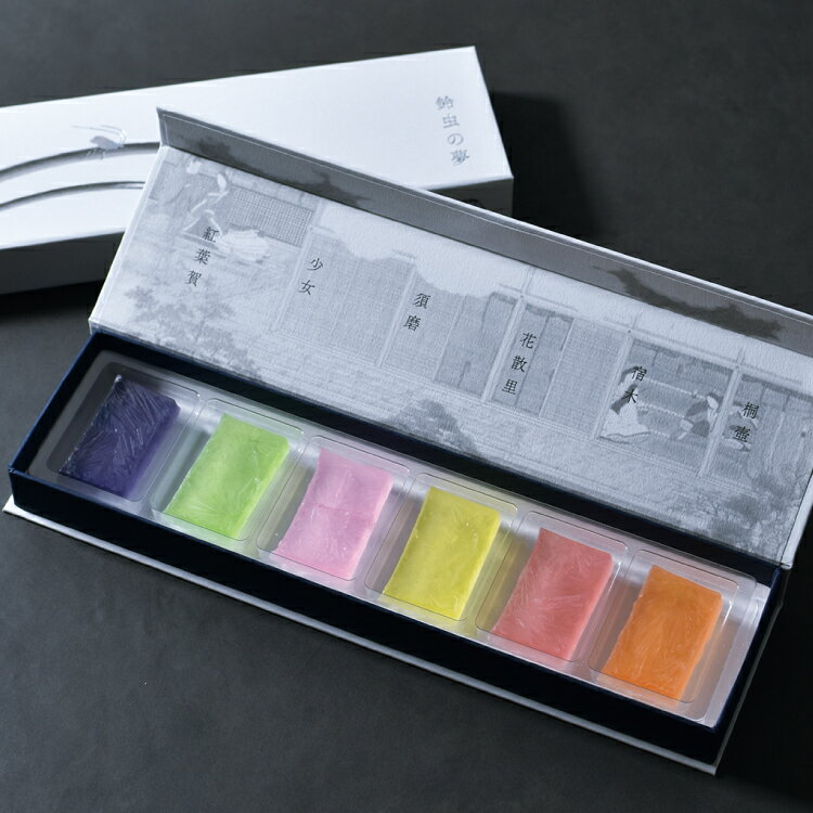 【ふるさと納税】和菓子 琥珀糖 鈴虫の夢 1箱 6回 定期便 [牛蒡餅本舗熊屋 長崎県 平戸市 hr42bgy420471] お菓子 おやつ おかし スイーツ デザート 老舗 和菓子 菓子 上品