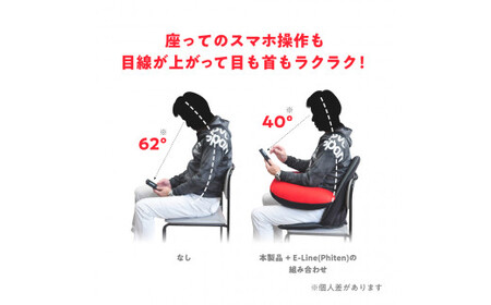 U字クッション_ライトブルーｘベージュ【G0359】