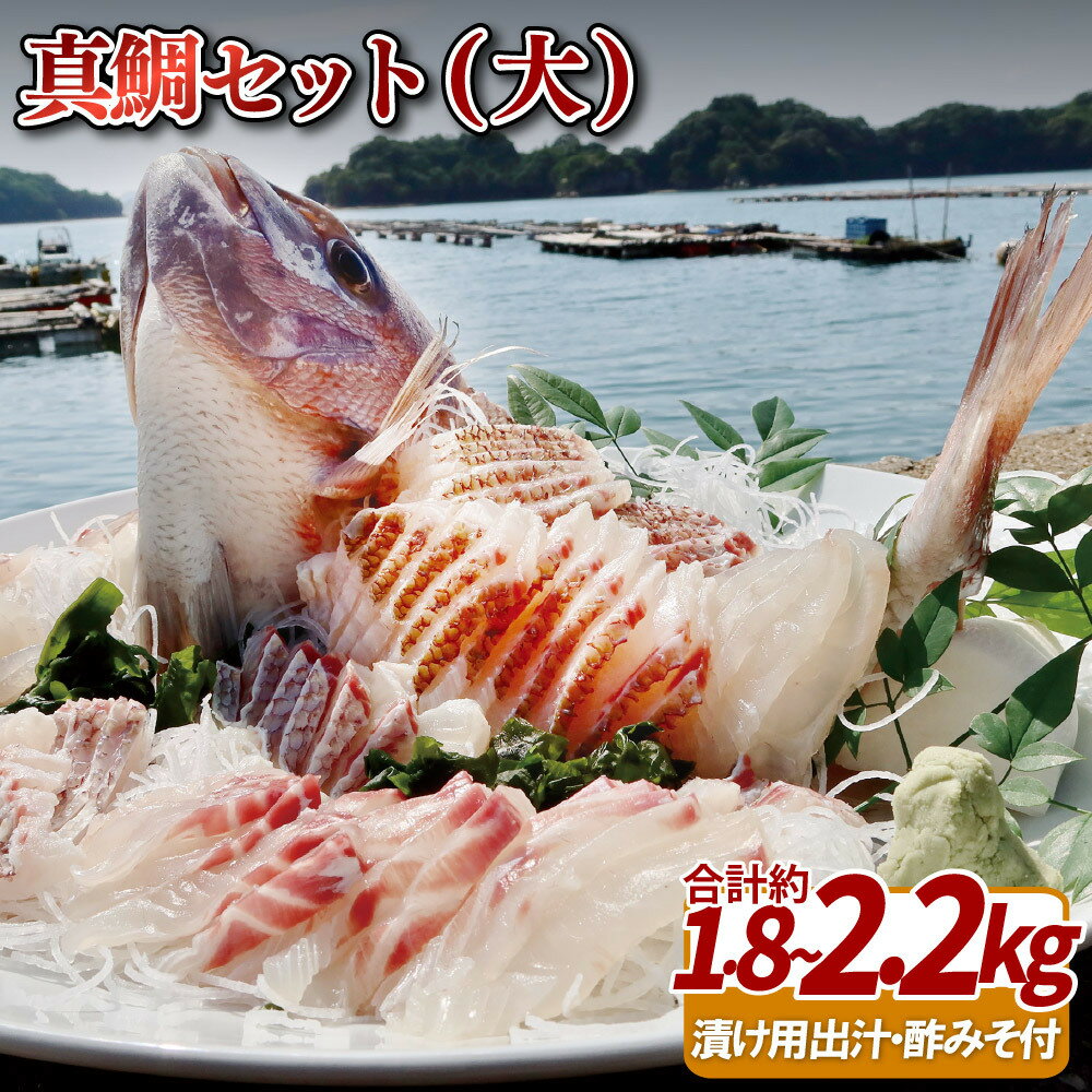 【ふるさと納税】一成水産 真鯛 セット ( 大 ) 約5~6人前 養殖 鯛 九十九島 刺身 鍋 海鮮 プレゼント ギフト 贈り物 贈答 贈答用 お中元 お歳暮 御中元 御歳暮