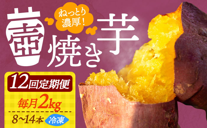 
            【全12回定期便】ねっとり濃厚！てくてくの壺焼き芋 2kg さつまいも 芋 スイーツ お菓子 ギフト 広島 江田島市/峰商事 合同会社[XAD053]
          