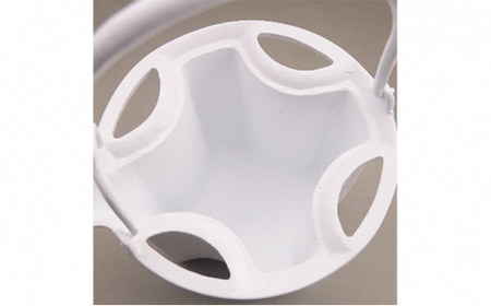 【高岡銅器】アルミ鋳物 燗鍋 七宝　白