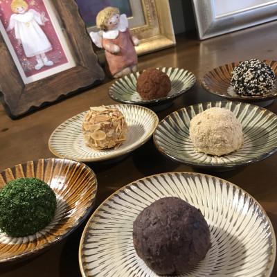 ふるさと納税 山陽小野田市 プチプチ食感がたまらない　もりなが松陰堂の玄米おはぎ(6種) |  | 02