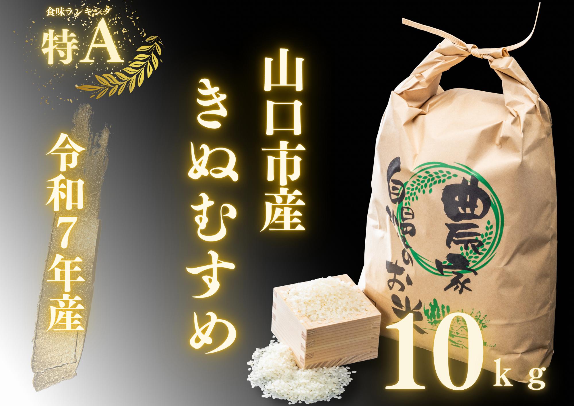 
            D405 農家直送！山口市産新米「きぬむすめ」精米10kg
          