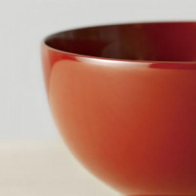 ふるさと納税 鯖江市 越前漆器 漆琳堂の真塗り椀 赤 |  | 01