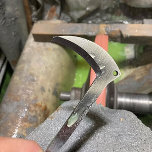 ドワーフ　Dwarf sickle／220ｍｍ　園芸 小型鎌 観葉植物 コンパクト鎌 胴切り 切り離し 子株 ガーデニング