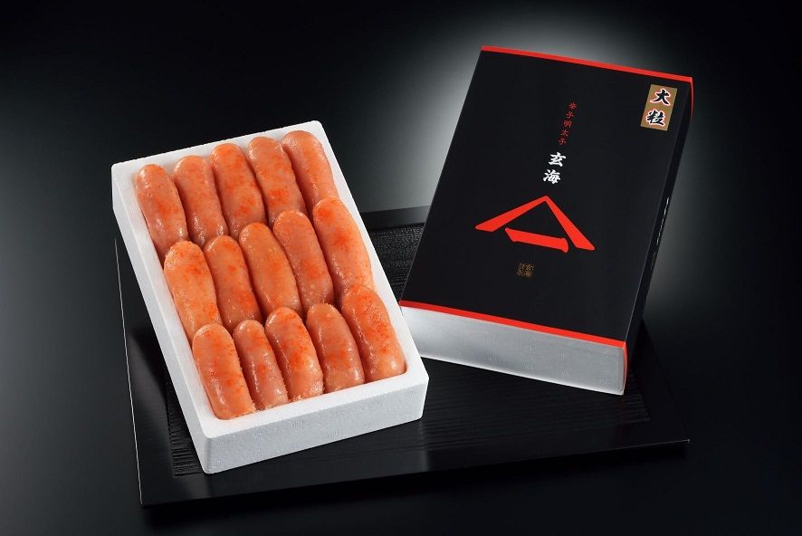 無着色辛子明太子　大粒特切 1kg【玄海】_HA1248