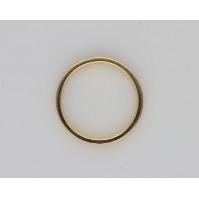 ふるさと納税 甲府市 K18鍛造リング　ミルハーフエタニティ　9000093154 |  | 02