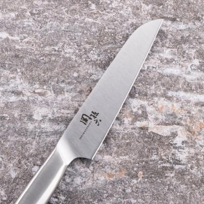 ふるさと納税 関市 ■関孫六　オールステンレスコンパクトナイフ　サヤ付き 持ち運びに便利 食洗機対応 貝印 キッチン |  | 03