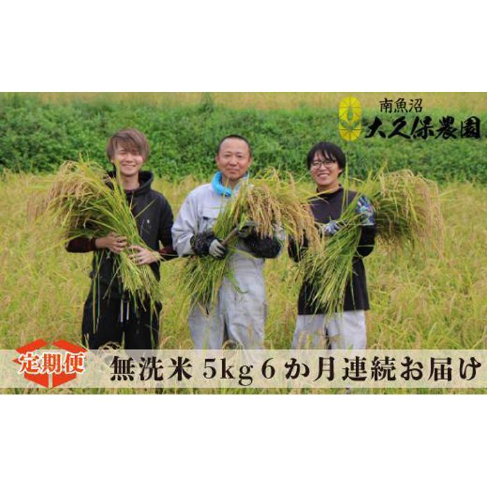 【ふるさと納税】【令和8年産新米予約】【6ヶ月定期便】南魚沼産コシヒカリ　特別栽培米　八富米　　無洗米5kg×全6回【2026年10月中旬から1ヶ月以内に順次発送予定】 | お米 こめ 白米 コシヒカリ 食品 人気 おすすめ 送料無料 魚沼 南魚沼