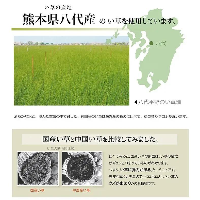 い草上敷き【不知火】江戸間4.5畳