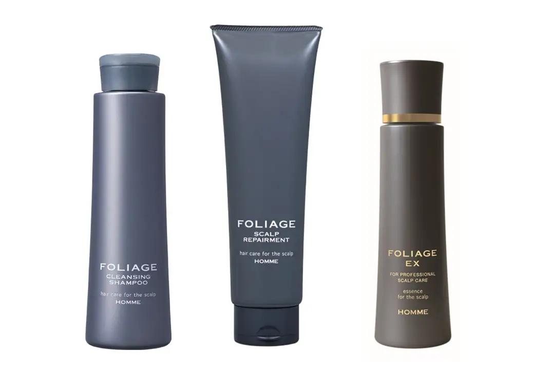 中野製薬 フォリッジ 3点セット クレンジングシャンプー 300ml／スキャルプリペアメント 250g／スキャルプエッセンス EX-GM 200ml