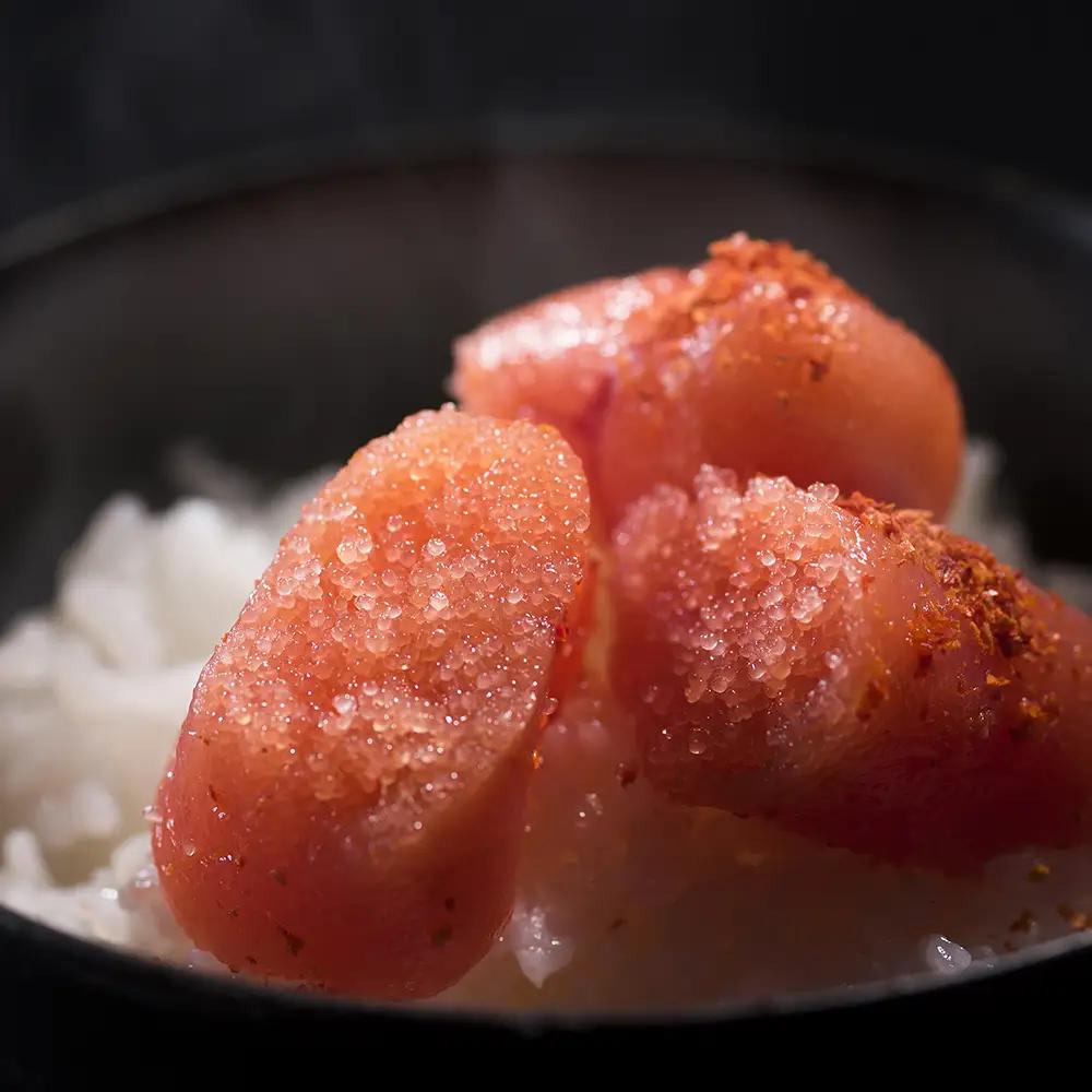 ミノリ本舗 特選 辛子明太子 (ロシア産) 500g 化粧箱 3D急速フリーザ使用 | たらこ タラコ 明太子 からし めんたいこ 唐辛子 北海道 八雲町