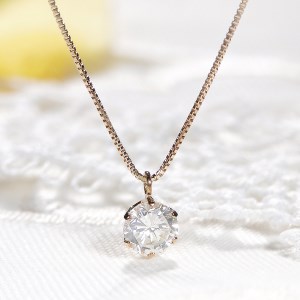 ダイヤ0.5ct ペンダント(イエローゴールド)