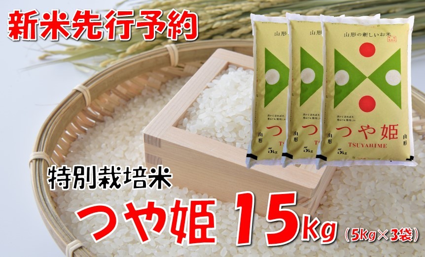 
                  【令和８年産米  先行予約】山形県小国町産 つや姫15kg（5kg×3袋）　小国米穀商業協同組合
                