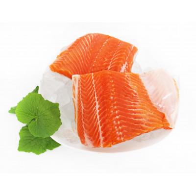 ふるさと納税 北杜市 【ニジマス】お刺身で食べられる「甲州ワイン鱒」(280g×2枚)