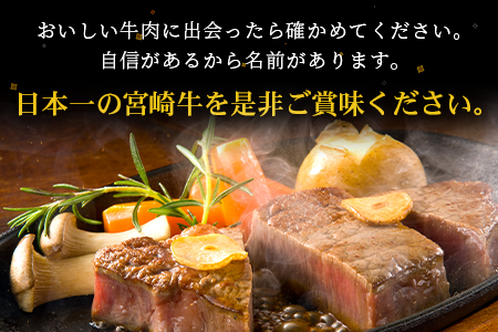 受賞歴多数!! 宮崎牛 ロースステーキ 250g×2【合計500g】