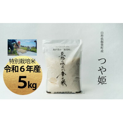 【ふるさと納税】【令和6年産】至福の味わい、幸せ米。「つや姫」精米 5kg【1625890】