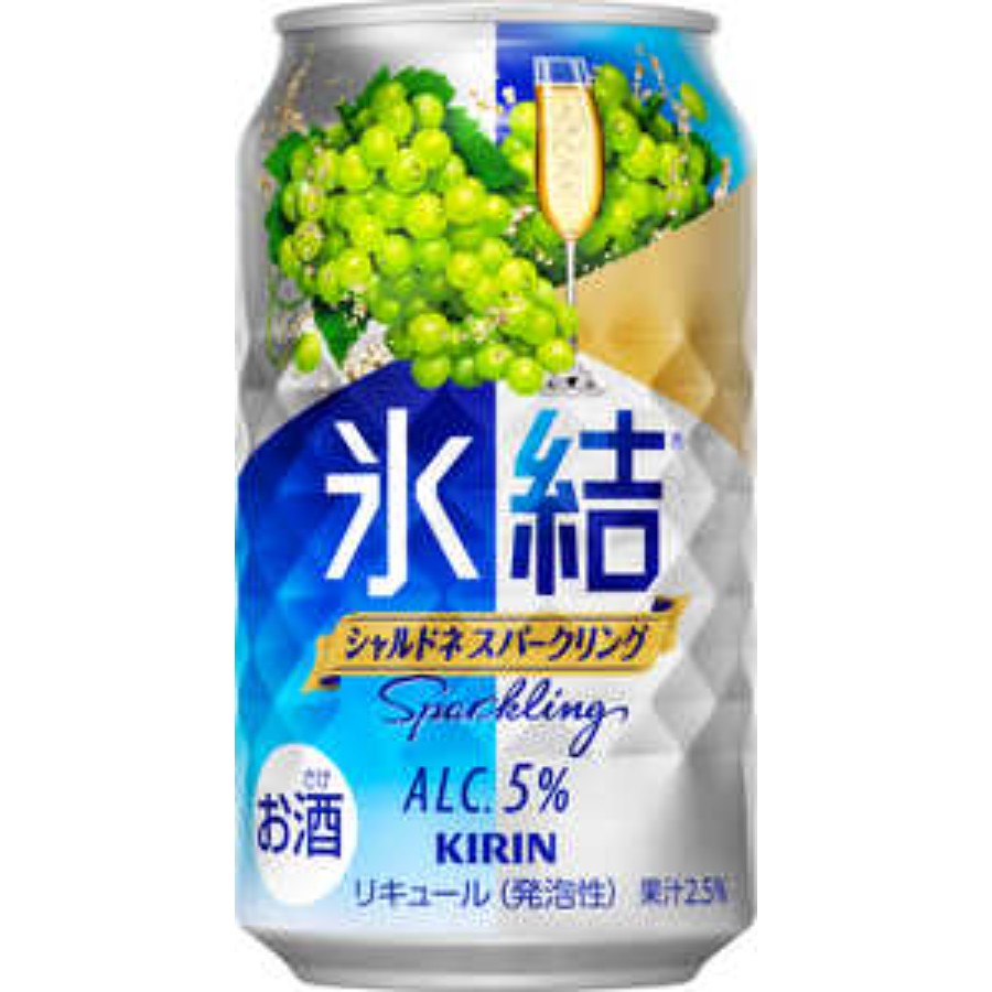 ＜キリンビール＞キリン 氷結(R) シャルドネスパークリング 350ml 缶（お酒）×24本