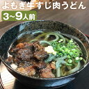 【ふるさと納税】よもぎ牛すじ肉うどん 3人前/6人前/9人前 選べる内容量 うどん よもぎうどん 肉うどん 牛すじ 麺 セット 嘉麻市 福岡県 冷蔵 送料無料