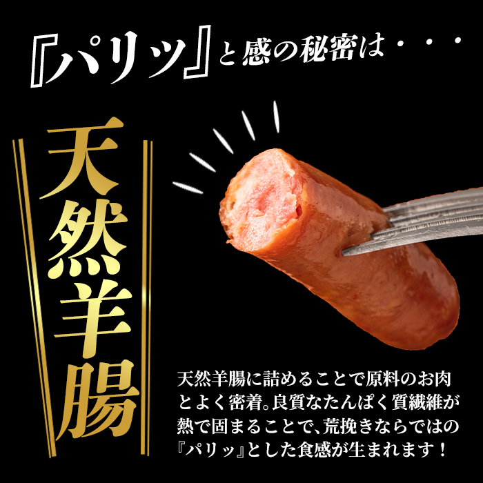 y232-2602o 《先行予約受付中！2026年2月以降順次発送》《数量限定》《業務用・訳あり》鹿児島県産黒豚荒挽きウィンナー計1.8kg(900g×2P) ＋生ハム75g(75g×1P) 国産 九