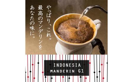 味が選べるスペシャルティコーヒー（浅煎り～深煎り7段階/インドネシア200g）【粉】 5番フルシティ：酸味を無くす