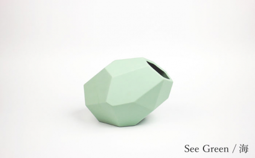 【See Green /海】【波佐見焼】corock フラワーベース 〈Sサイズ〉花瓶 nucca NEIROシリーズ【選べる6色！】【山下陶苑】[OAP046-2]