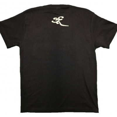 手描きTシャツ 仏画 薬師如来 黒 (半袖 Sサイズ)【1615665】