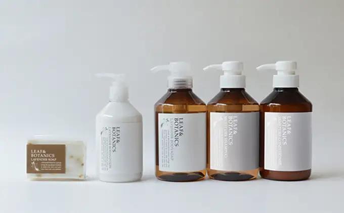 石鹸 LEAF＆BOTANICS Bセット 5種 石鹸