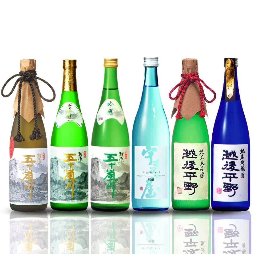 新潟清酒 大吟醸・吟醸6本セット 日本酒 [福顔酒造]【057P001】