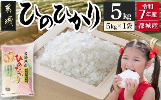 
                  都城産ひのひかり5kg(5kg×1袋)_AA-15-005-5kg_(都城市) 令和7年産 都城産 お米 5kg ひのひかり
                