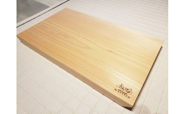 AA6008_オシャレで便利！紀州ヒノキ（一枚板）カッティングボード ウッドトレー 家具職人カンナ造り【ギフト対応】