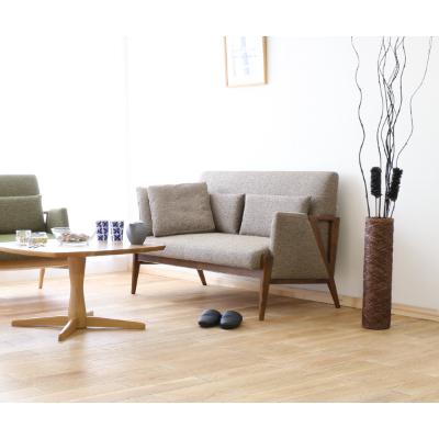 ふるさと納税 旭川市 旭川家具 宮田産業 ASH(アッシュ) 2P ソファ ブラウン色_01109