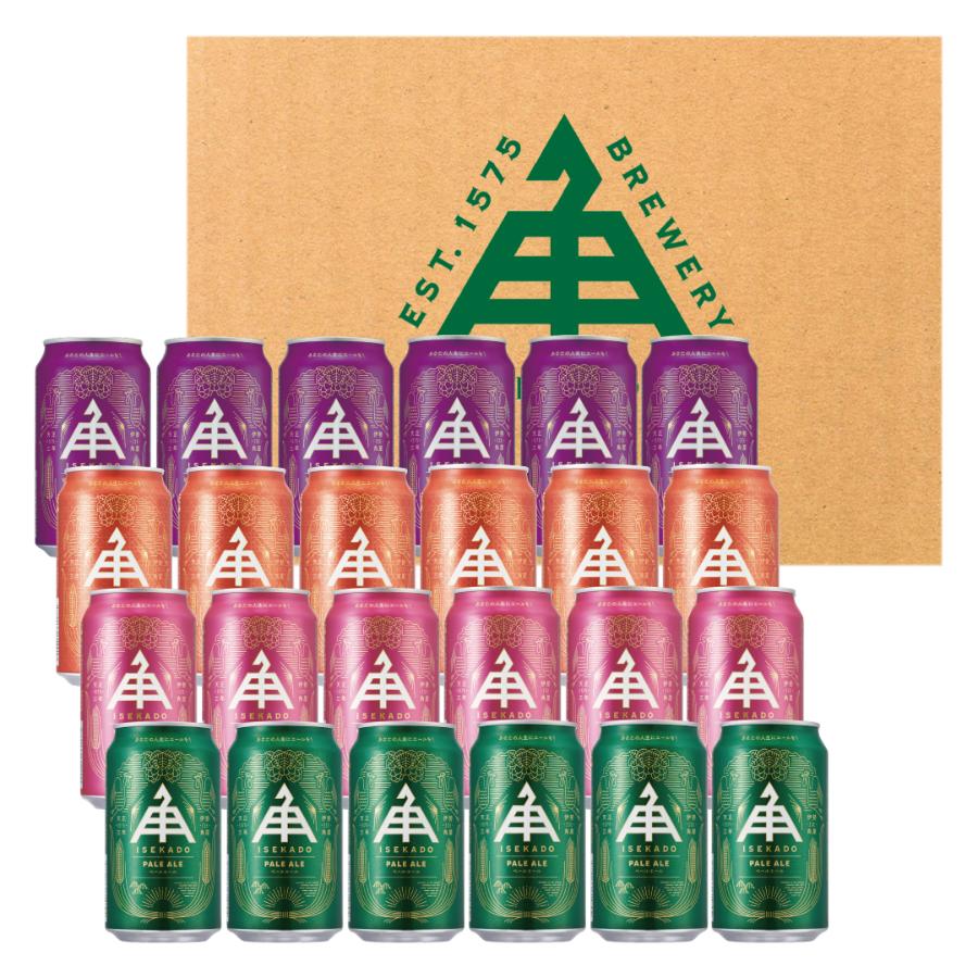 ＜ISEKADO＞新定番「ビール」 4種24缶セット IM097