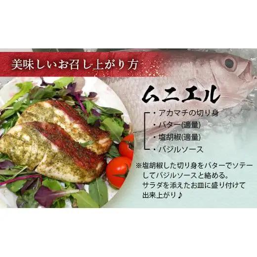 【予約受付】高級ブランド魚 尖閣赤マチ 1尾 約1kg 下処理済　 GK-3