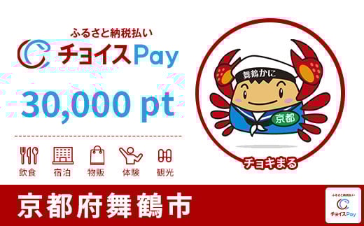 
            舞鶴市チョイスPay 30,000pt【会員限定のお礼の品】
          