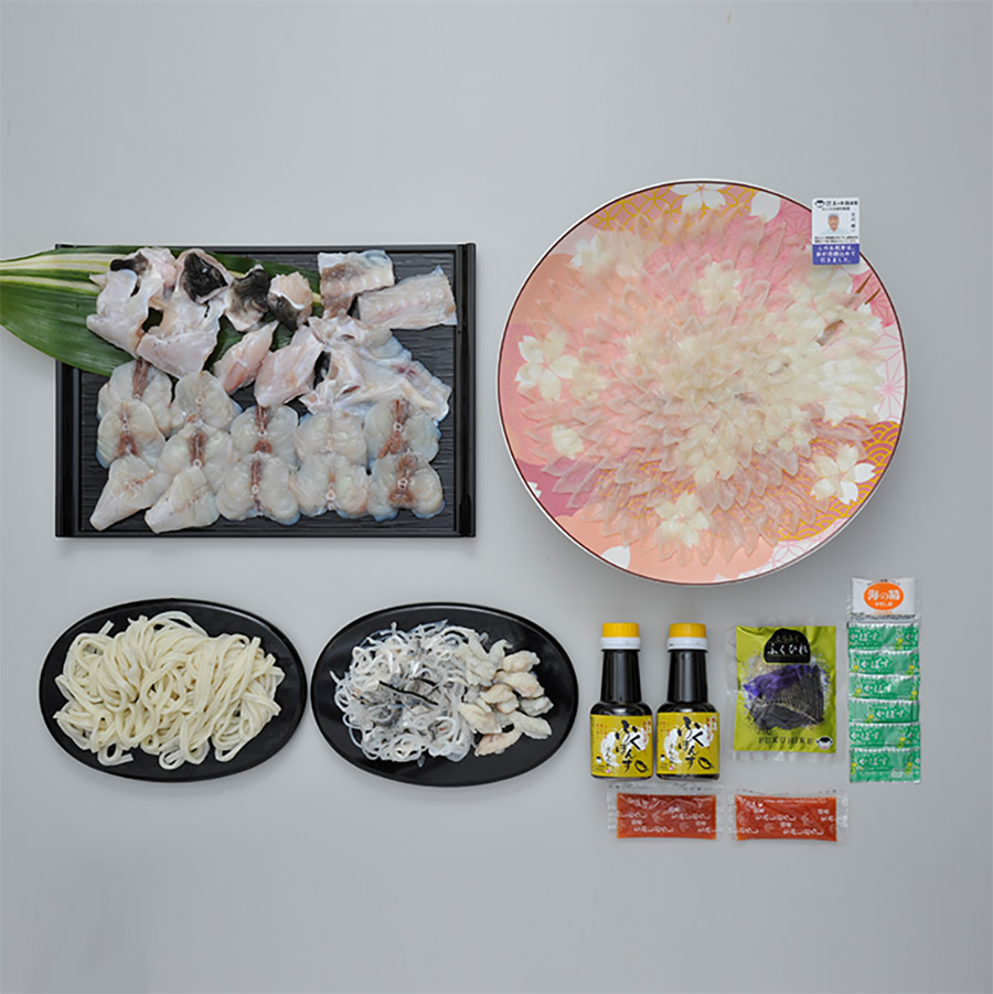 ＜ふく太郎本部＞天然ふく料理コース(6人前)