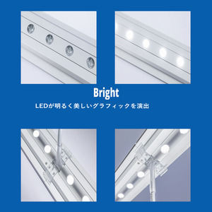 ファブリックサイネージ：LUFAS 【kt081-001】 電照 看板