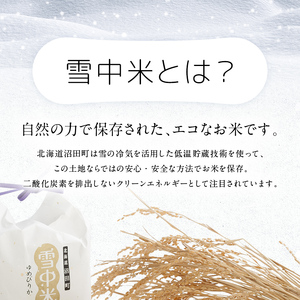 【先行予約】令和7年産 特Aランク米 ななつぼし 無洗米 5kg（5kg×1袋）【6月発送】 雪冷気 籾貯蔵 雪中米 北海道 nr-0910