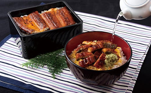 世知原茶ひつまぶしと鰻蒲焼き(国産)