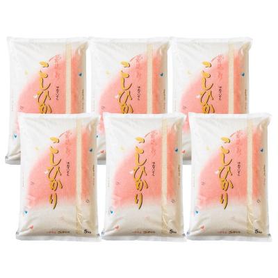 ふるさと納税 福島市 【令和7年産新米先行受付】大文字屋米穀店【定期便6回】コシヒカリ 5kg　精米　No.1503 |  | 01