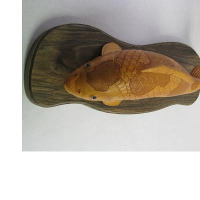 ふるさと納税 高山市 飛騨一位一刀彫　錦鯉(大)TR3071 |  | 02