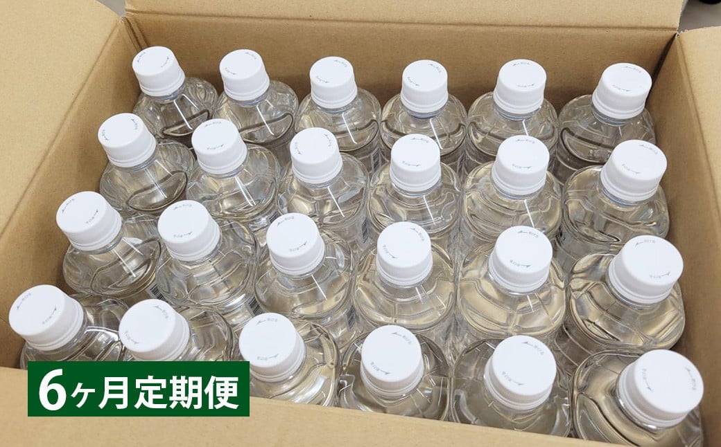 
            【6ヶ月定期便】 竹田の水 「 竹田湧水 」 計144本 （500ml×24本セット）×6回
          